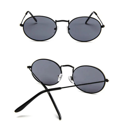 DYTYMJ New Arrival 2023 Women's Sunglasses Retro Oval Sunglasses Women Brand Designer Eyeglasses Vintage Luxury Female Shades
