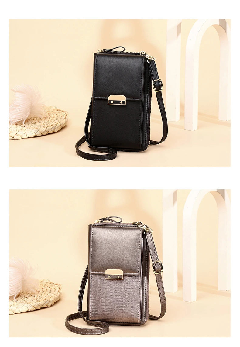 New Women's Handbags Large Capacity Shoulder Bags Fashion Small Crossbody Bags Hard Pu Leather Messenger Bags Handbags for Women