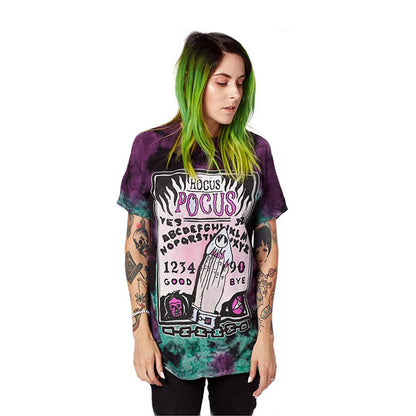 PLstar Cosmos 2019 Summer New Women T Shirt Fashion Punk Tops STAY WEIRD Printing Loose Short Sleeve Streetwear Hip Hop tshirt