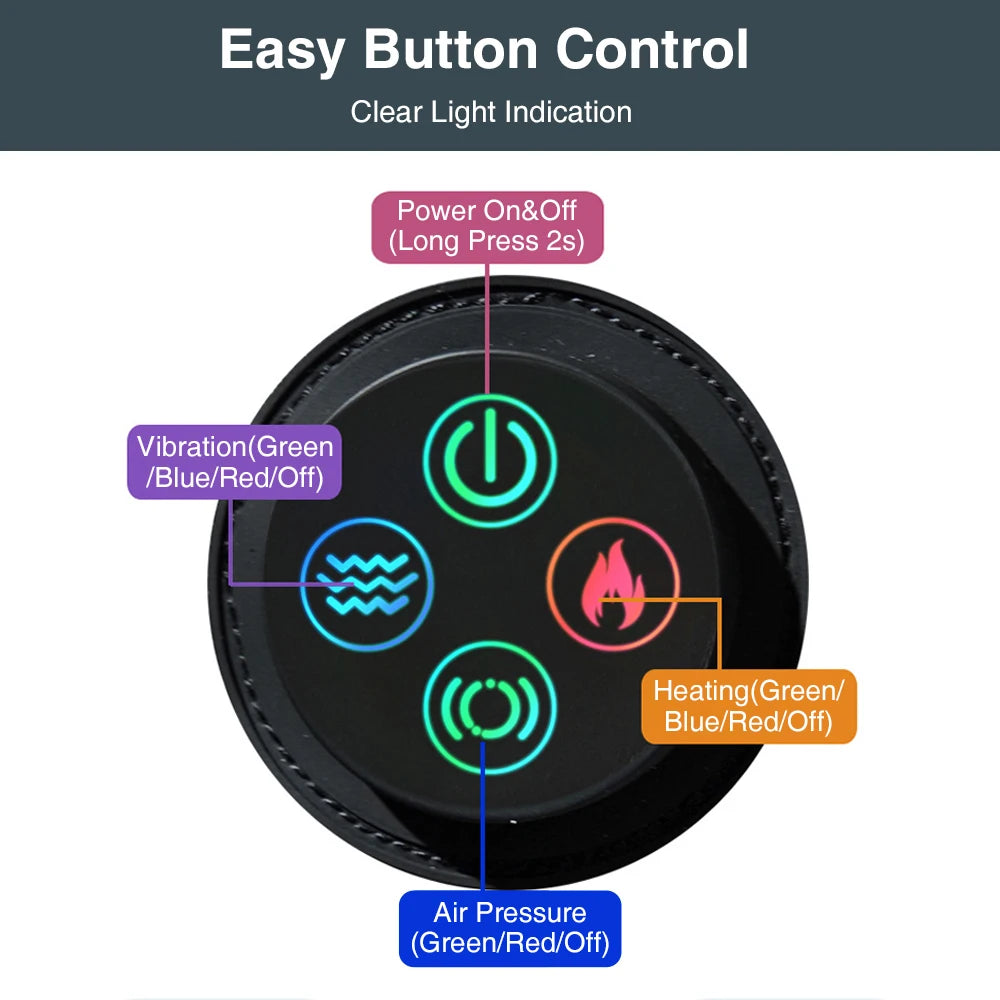 Smart Air Pressure Foot Massager Electric Ankle Brace Hot Compress Heating Multifunctional Vibration Pain Relief massageador