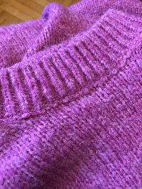 Winter Women Dress Fall Sweater Women Dress Long Sleeve Knitted Dresses Maxi Vintage Oversize Dresses Knitting Thick Warm Purple