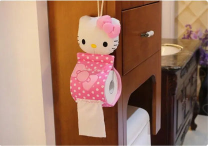 Hot sales Kawaii Cat face Home & Bathroom Tissue Case Box Container Towel Napkin Papers BAG Holder BOX Case Pouch Tissue box