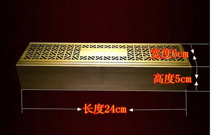 Nautal Bamboo Incense Burner Holder for Incense Stick Incense Coil Living Room Office Reading Room Home Decor Free Shipping