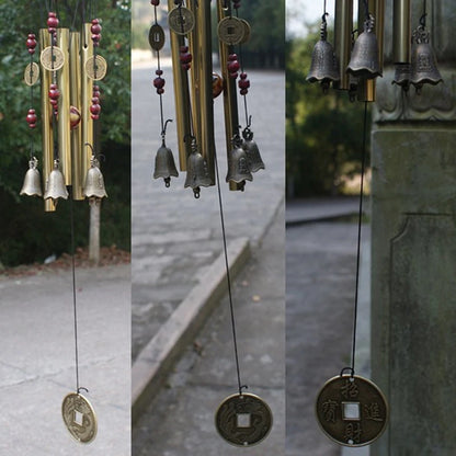 Outdoor Living Wind Chimes Yard  Antique Amazing Garden Tubes Bells Copper Home Windchime Chapel Bells Wall Hanging Home Decor
