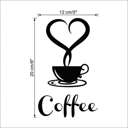 Coffee Shop Restaurant Wall Decor Decals Home Decorations 361 Kitchen Removable Vinyl Wall Art Diy Decorative Sticker
