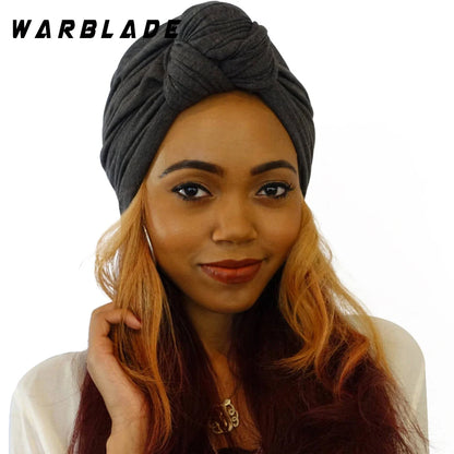 2025 High Quality Women Hats New Fashion 13 Soild Color Black White Red Beige Green Indian Turban Caps For Ladies