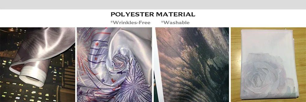 EtherealBe Halloween photo backdrop made from wrinkle-free polyester material, washable for easy use