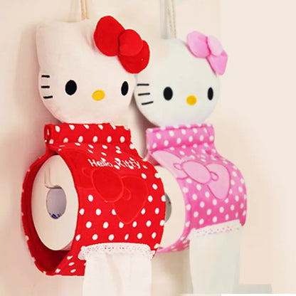 Hot sales Kawaii Cat face Home & Bathroom Tissue Case Box Container Towel Napkin Papers BAG Holder BOX Case Pouch Tissue box