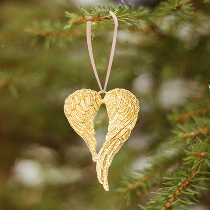 Memorial Angel Wing Christmas Ornaments Navidad Xmas Decor Noel Tree Decor Christmas Decorations For Home Pendant Gift Kids