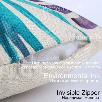 Picasso Plain Cushion Covers  Sun Moon God Pillow Case Cover Sun Linen Yoga Home Decor Rustic Funda Cojin Vintage Kussenhoes