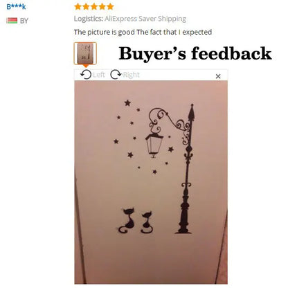 Cute Cat Fashion Wall Stickers Funny Cat Stickers Living Room Decor Tv Wall Decor Child Kids Bedroom Vinyl Home decor BRC08