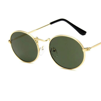 DYTYMJ New Arrival 2023 Women's Sunglasses Retro Oval Sunglasses Women Brand Designer Eyeglasses Vintage Luxury Female Shades