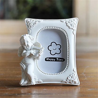 White Mini Picture Frame for Lovely Baby,Heart Shaped Photo Frames Home Decor,Porta Retrato Moldura Creative Wedding Photo Frame