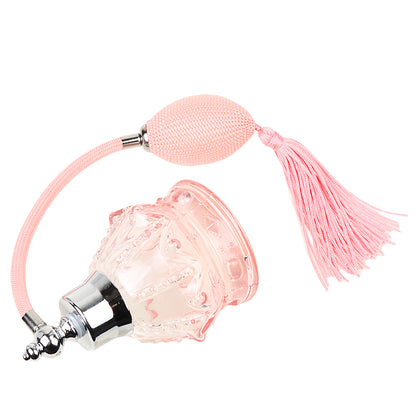 3.4oz Perfume Bottle Elegant Scent Sample Atomizer Container for Women Pink