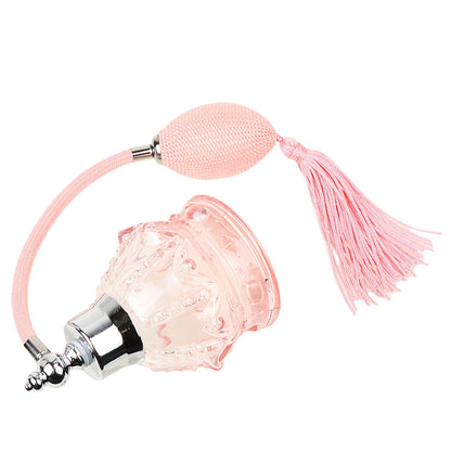 3.4oz Perfume Bottle Elegant Scent Sample Atomizer Container for Women Pink
