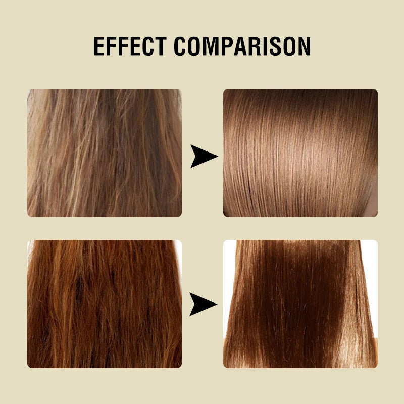 PURC Coconut Oil Magic Hair Mask Repair Damaged Keratin Hair Treatment Smoothing Straightening Cream Hair Care Products