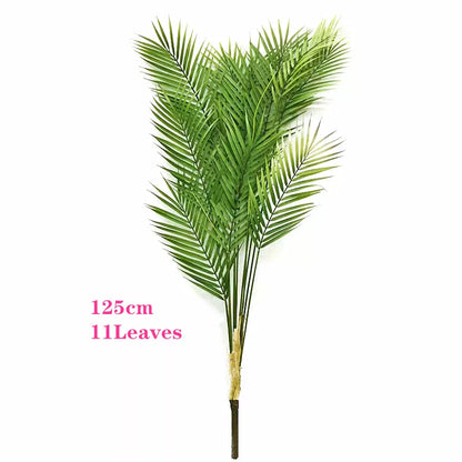 Large Artificial Palm Tree Green Tropical Fake Plants Flower Arrangement Props Home Decoration Hotel Office Deco Accessori