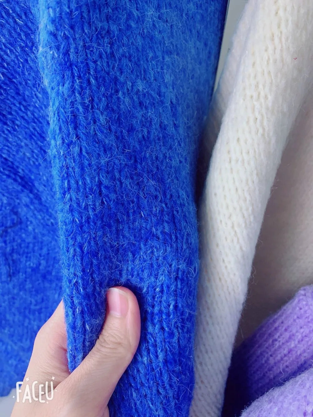 Winter Women Dress Fall Sweater Women Dress Long Sleeve Knitted Dresses Maxi Vintage Oversize Dresses Knitting Thick Warm Purple