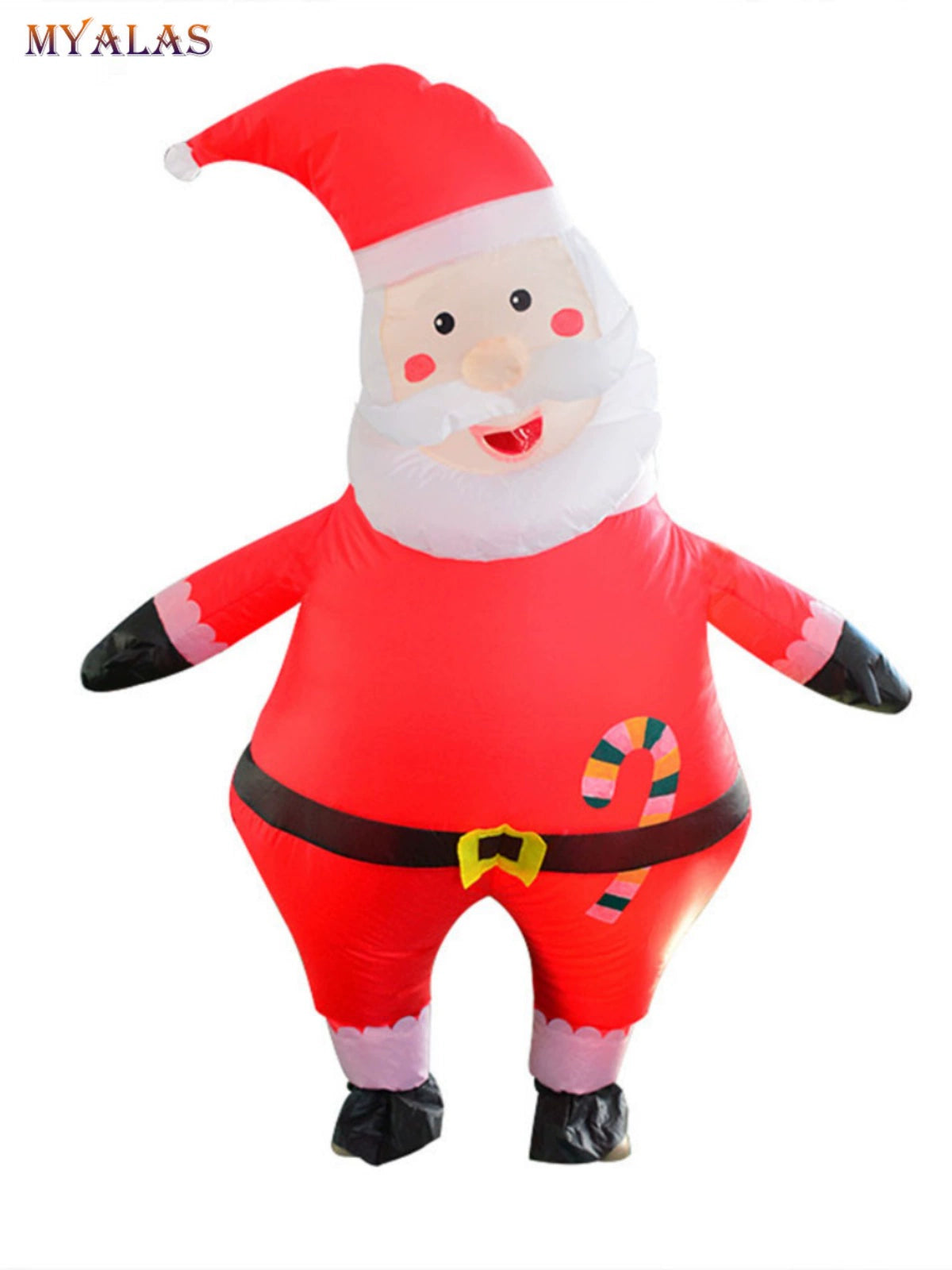 Christmas Snow Treasure Snowman Inflatable Clothing Santa Claus Riding Deer Turkey White Costume Santa Claus Olaf