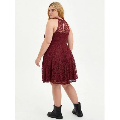 Casual Lace Sleeveless Day Dress