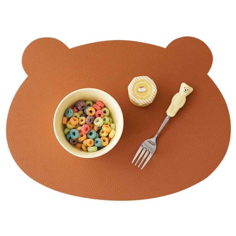 Children's Household Placemat Waterproof Oil-Proof Anti-Scald Insulated Table Mats