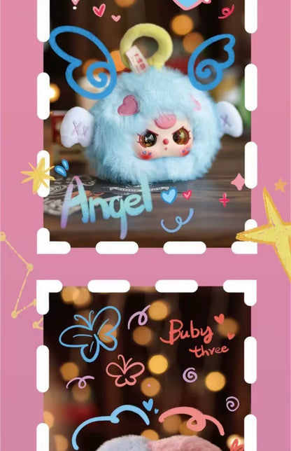 Baby Three Twelve Constellations Plush Blind Box Tide Bag Decorative Pendant Mystery Box Kawaii Doll Surprise Toy Christmas Gift