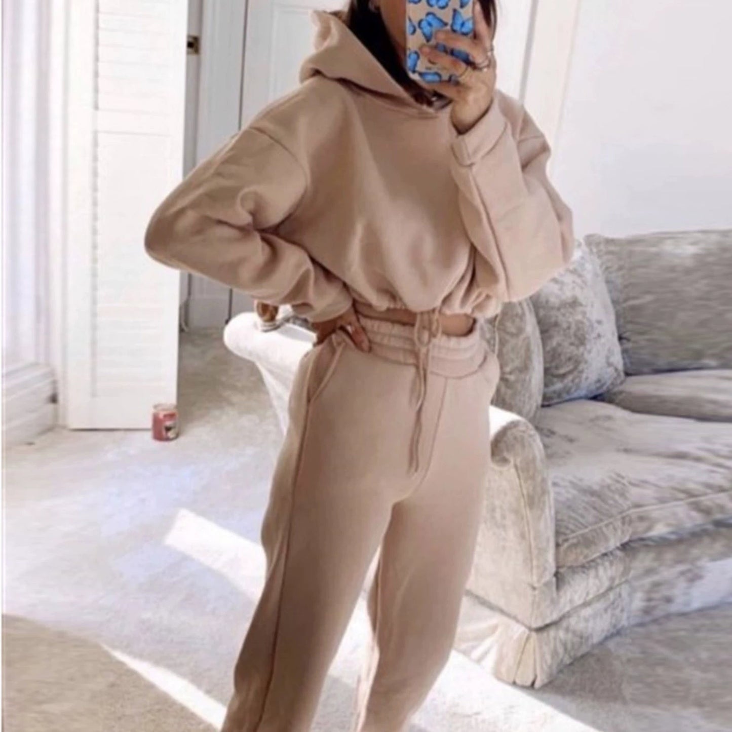 EtherealBe Trendy Women's Hoodie and Joggers Set