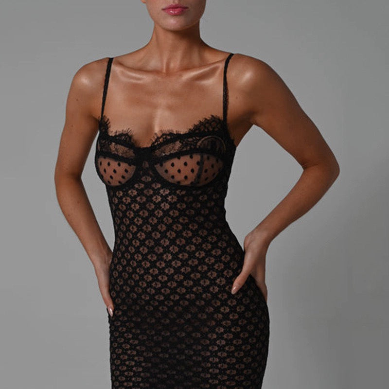 Sexy Laced Night Gown