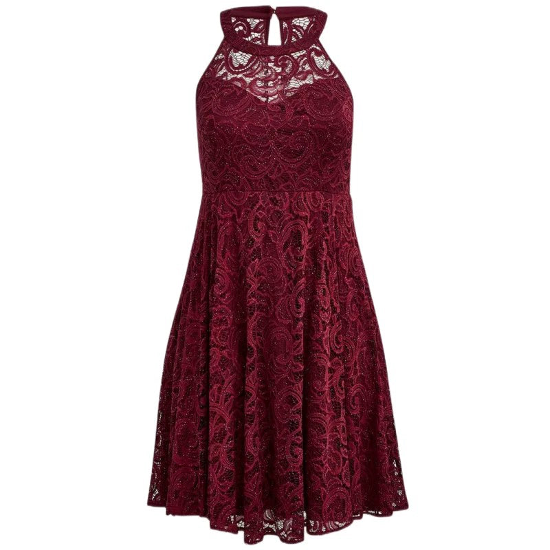 Casual Lace Sleeveless Day Dress