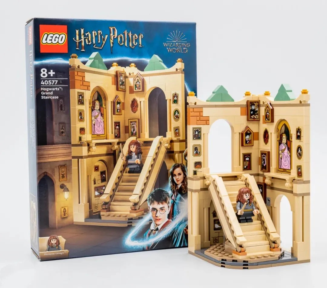 LEGO Harry Potter Hogwarts Grand Staircase 40577 Building Blocks Kit Toys Set for Kids Age 8+ Birthday Christmas New Year Gift
