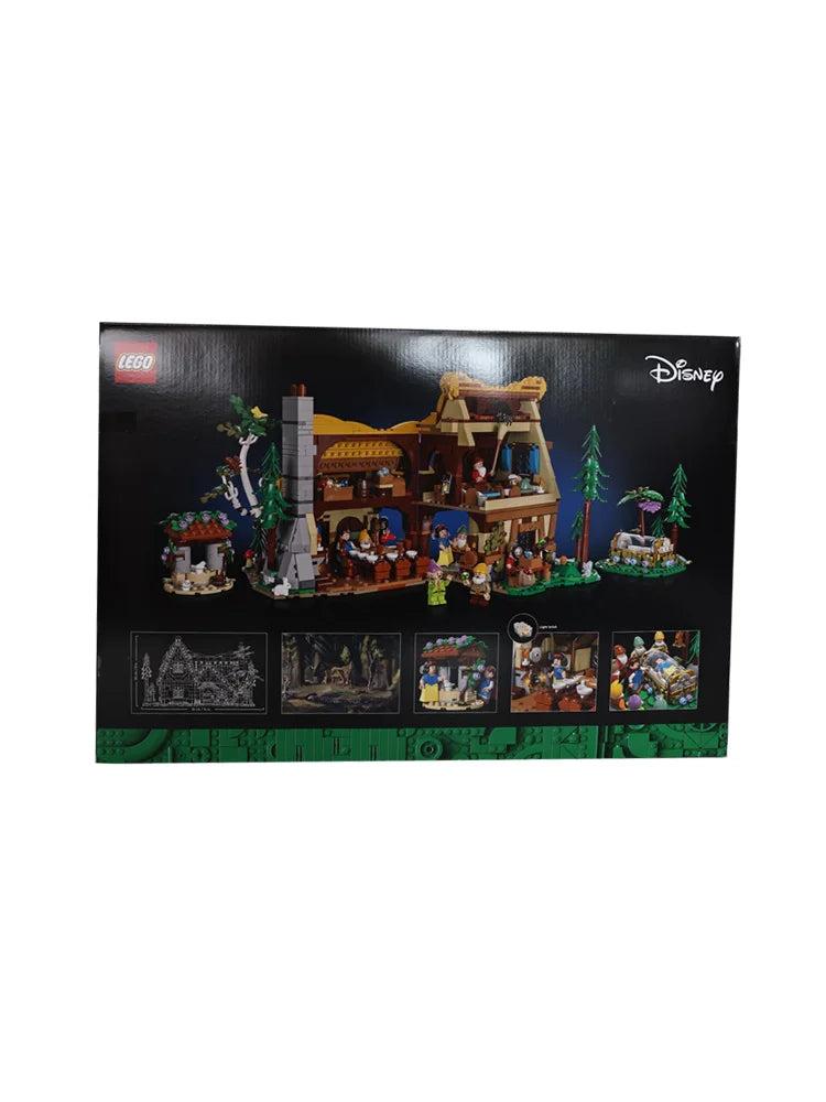 LEGO 43242 Snow White and Seven Dwarfs Forest Hut Building Blocks Children's Toy Gift