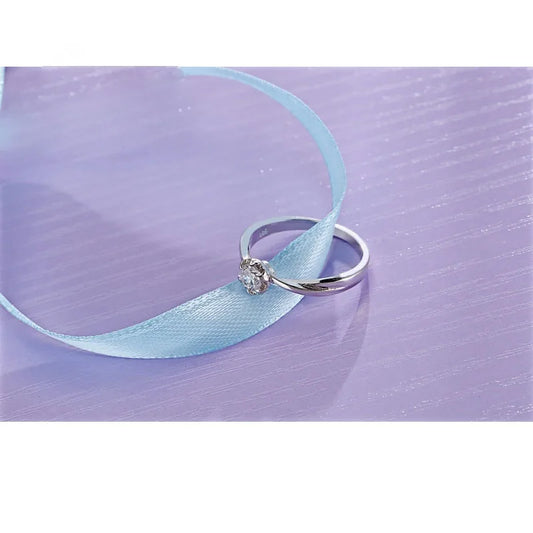 925 Sterling Silver Color Jewelry Rings For Women Wedding Jewelry Bijoux Zirconia Vintage Accessories Engagement Hollow