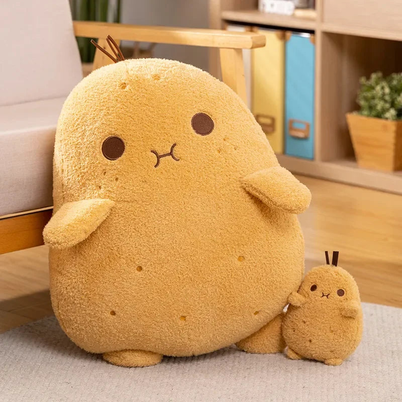 Squishy Potato Plush Toy Happy Fruit Plush Pillow Soft Stuffed Food Spud Doll Super Cute Peluche Kids Birthday Christmas Gift