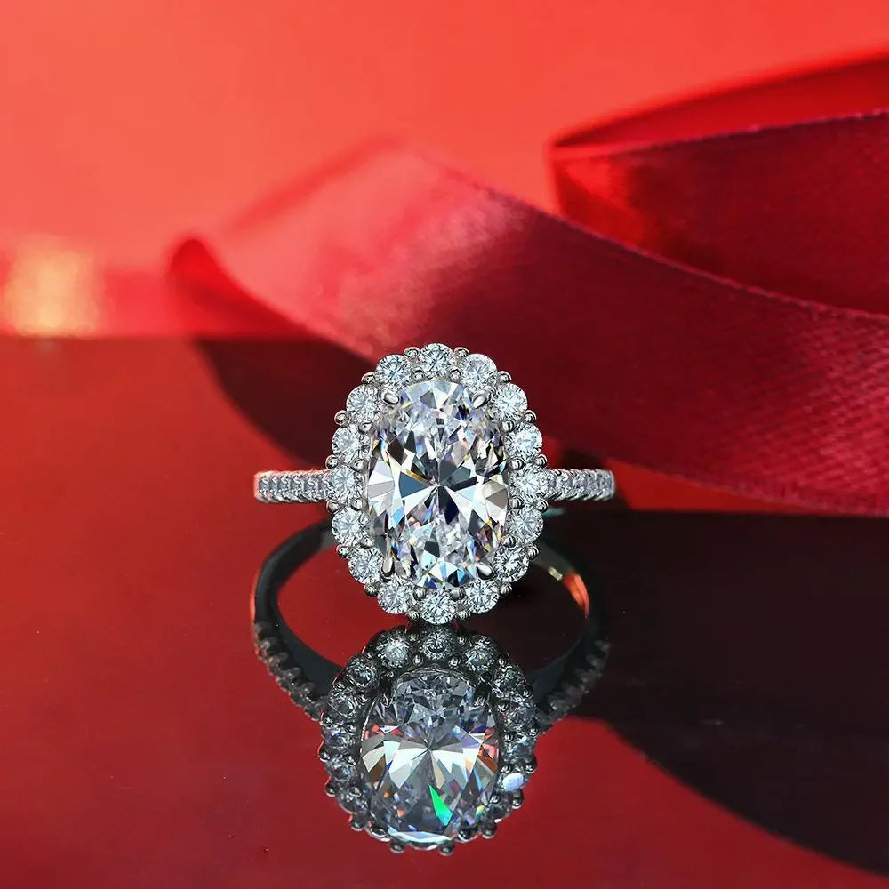 Ables Chic Sterling Silver Oval Lab Citrine Engagement Ring Big Kunzite Morganit Bridal Women Rings S2R1S2R1021
