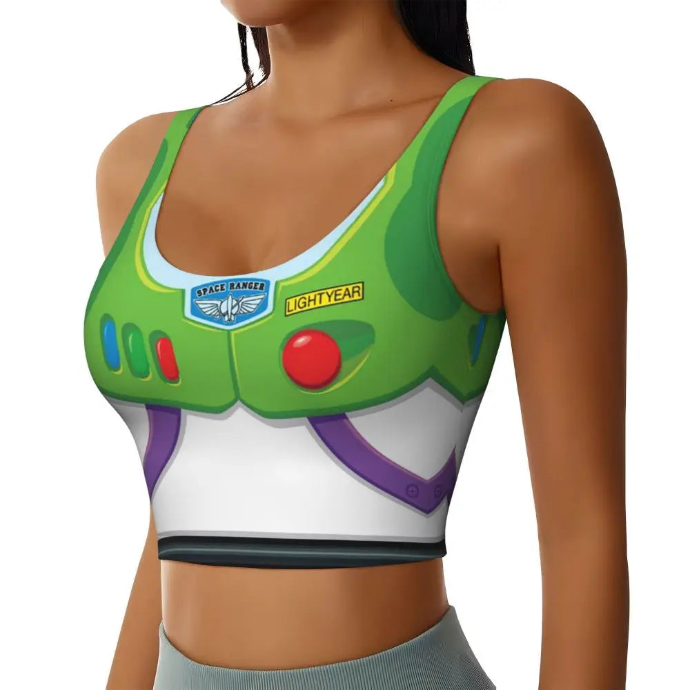 EtherealBe Toy Story Jessie Sports Bra for Women