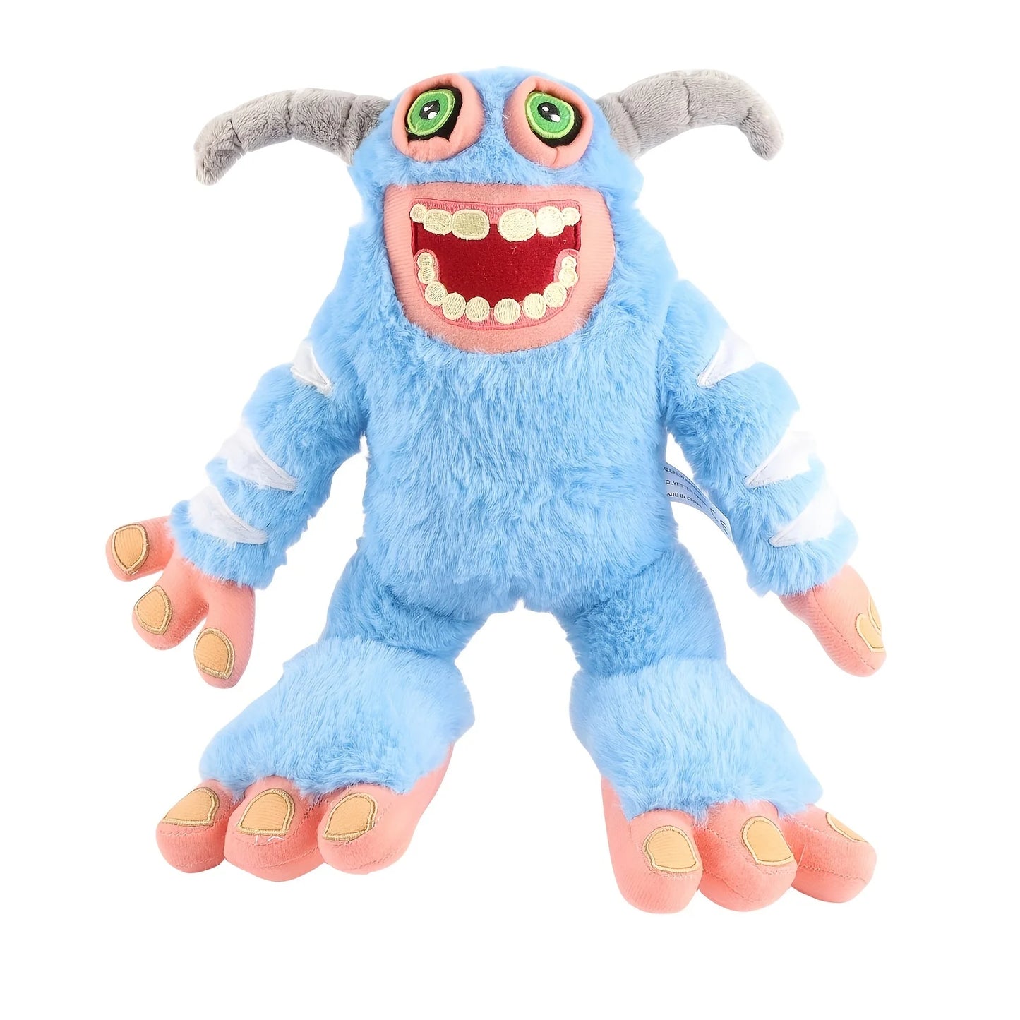 28cm/11.2in Monster Plush Toys Rare Mammott Plushies Funny Horror Game Monster Toys Soft Stuffed Animal Birthday Christmas Gift