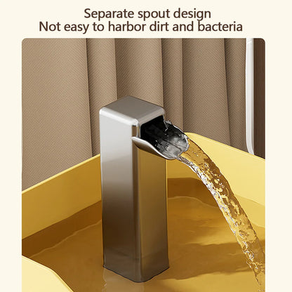 Cat Water Fountain with Quiet Pump Dog Water Dispenser USB Anti-Dry Burning Cat Drinker Cat Fountain for Cats Indoor
