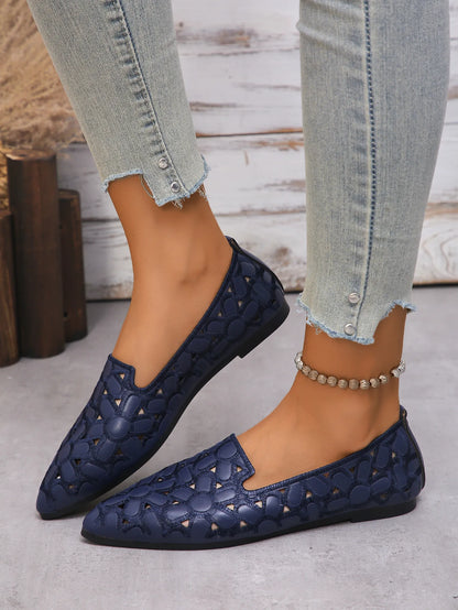 EtherealBe Women's Embroidered Loafers for Chic Style