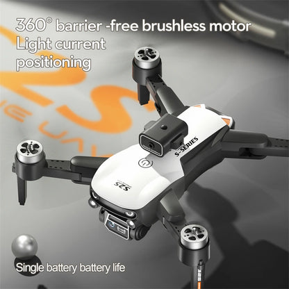 Obstacle Avoidance Brushless Aerial Photography Drone 6K HD Camera Foldable RC UAV 4K WIFI Kid Gift Quadcopter Toys Helicopter