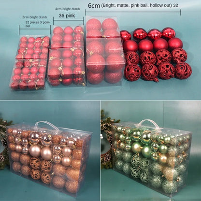 100pcs Christmas Decor Tree Xmas Balls Party Wedding Ornament Party Supplies Xmas Ornament Ball Xmas