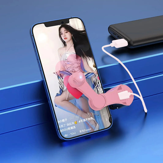 Auto Screen Clicker for Smart Phone Apps Video Live Streaming Gadget USB Simulator Smartphone Game Screen Touch Tripods Tapper