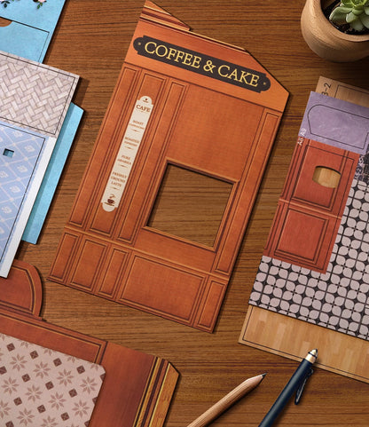 Handmade Wooden Miniature Doll House Kit 3D Puzzle Assembled Building Model Kit With LED Light DollHouses Toy For Christmas Gift