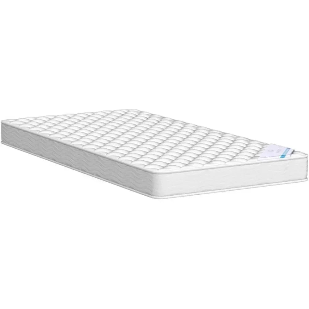 6-Inch Twin Size Spring Mattress (Twin) (furMattB3260Twin_Mint)
