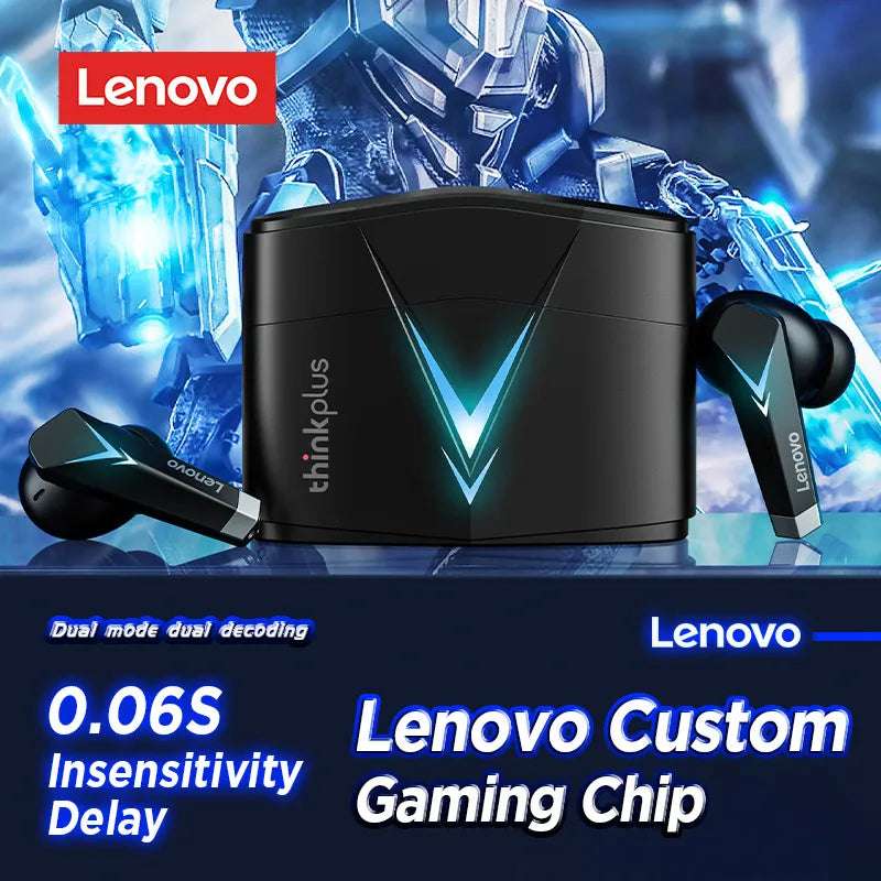 Choice Lenovo LP6 TWS Wireless Bluetooth Earphone  Low latency Dual Mode Music&Gaming Headphone Long Battery Life Earbuds