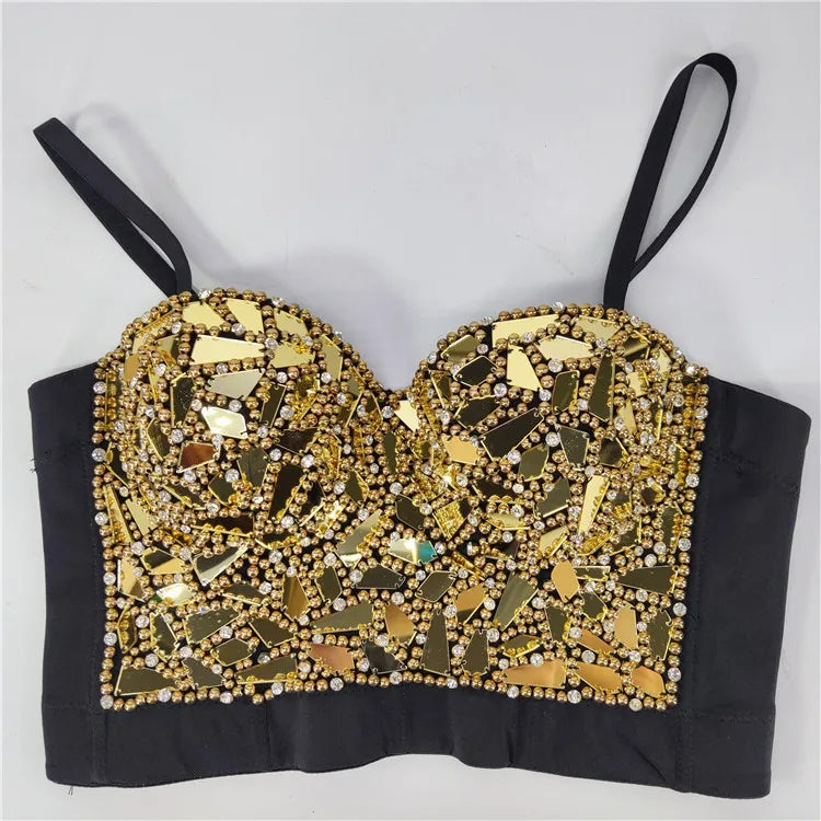 Sexy Club Tanks Tops Women Shaper Camisole Ladies Crop Top Blusas Streetwear Camis Corset Shirt Woman Clothes Camiseta Mujer