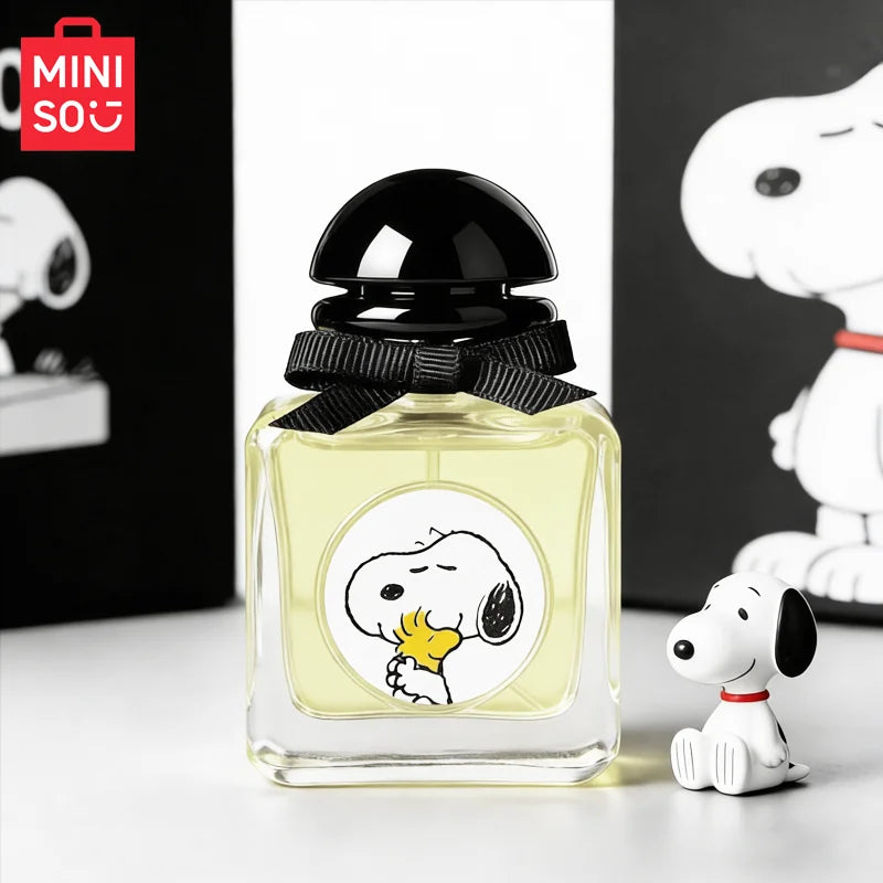MINISO & SNOOPY Women Perfume Original Luxury Fruity Floral Fragrance For Woman Spray 50ML Girl Birthday Present Children Gift