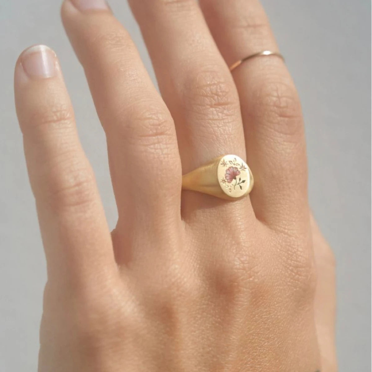 Enamel Crystal Flower Rings for Women Titanium Steel Gold Plated Snake Dolphin Swan Pearl Ring Wedding Exquisite Jewelry Gifts