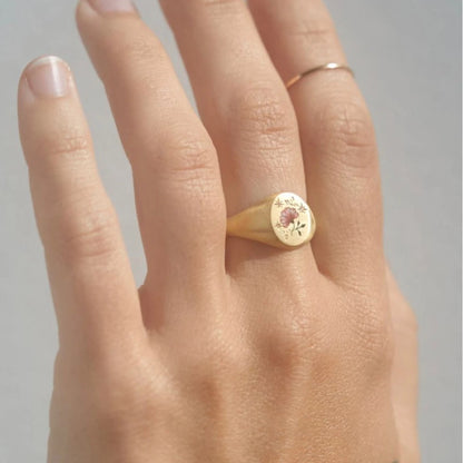 Enamel Crystal Flower Rings for Women Titanium Steel Gold Plated Snake Dolphin Swan Pearl Ring Wedding Exquisite Jewelry Gifts