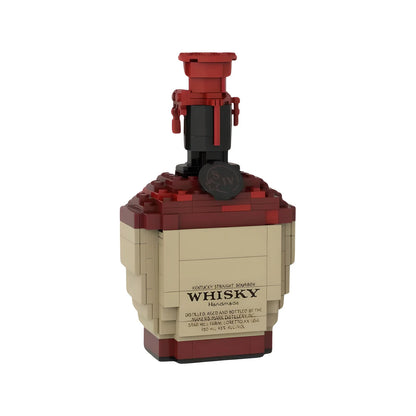 Creative Whiskey Bottle Building Blocks, 3D Puzzle DIY Model Kits for Adults, Home Bar Decoration, 11 Styles Available