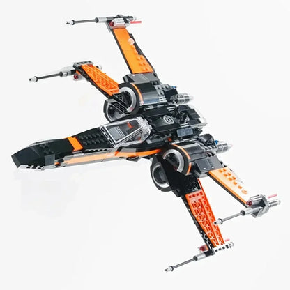 75102 Spaceship Fighters Galaxy-space-plane Aircraft Model Building Blocks Bricks Toys Birthday Christmas Gift Boys